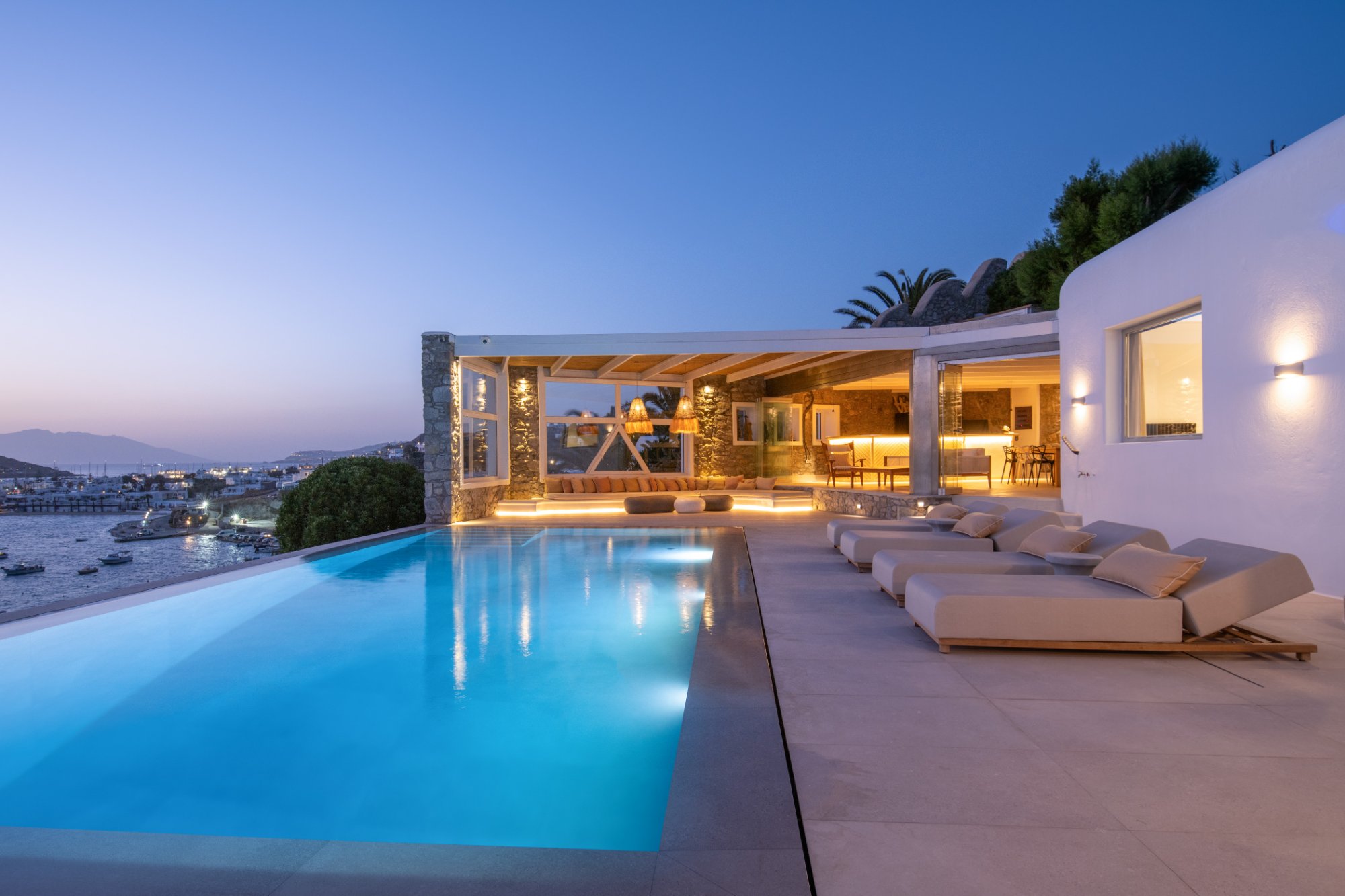 Villa Naia — Pool — Ornos, Mykonos