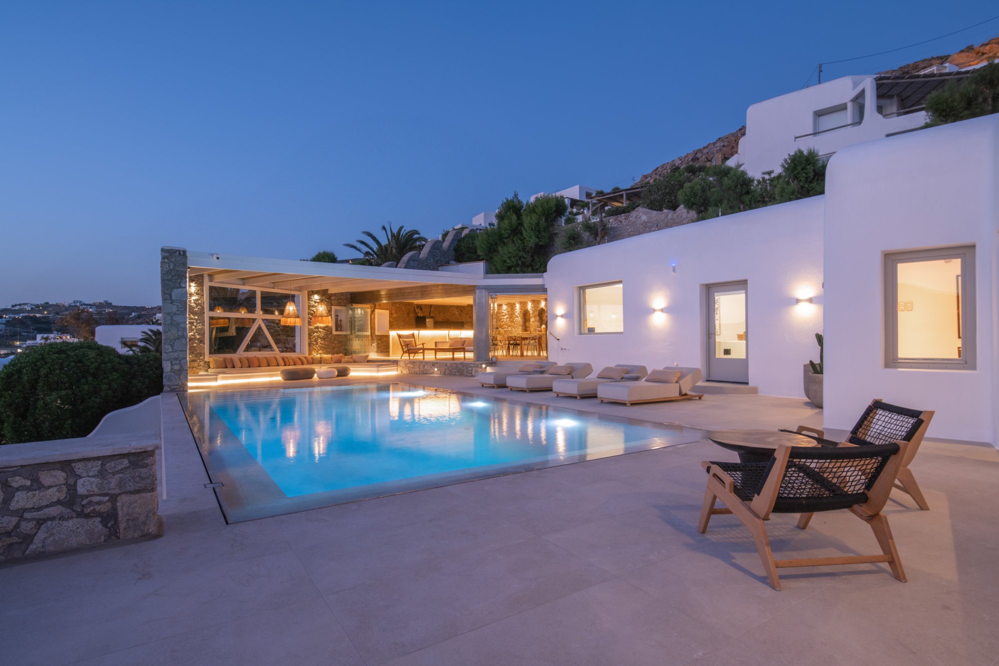 Villa Naia — Pool — Ornos, Mykonos