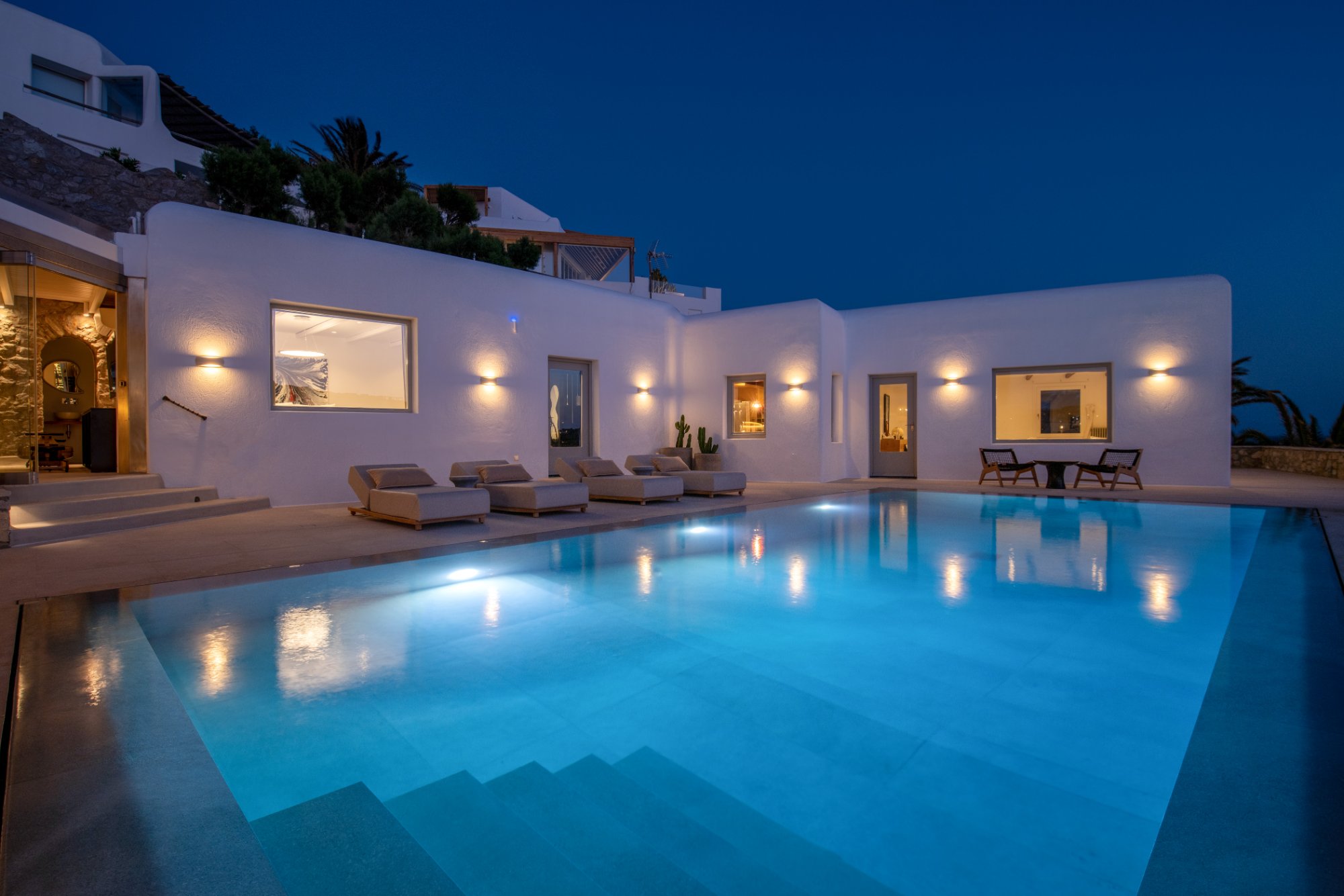 Villa Naia — Pool — Ornos, Mykonos