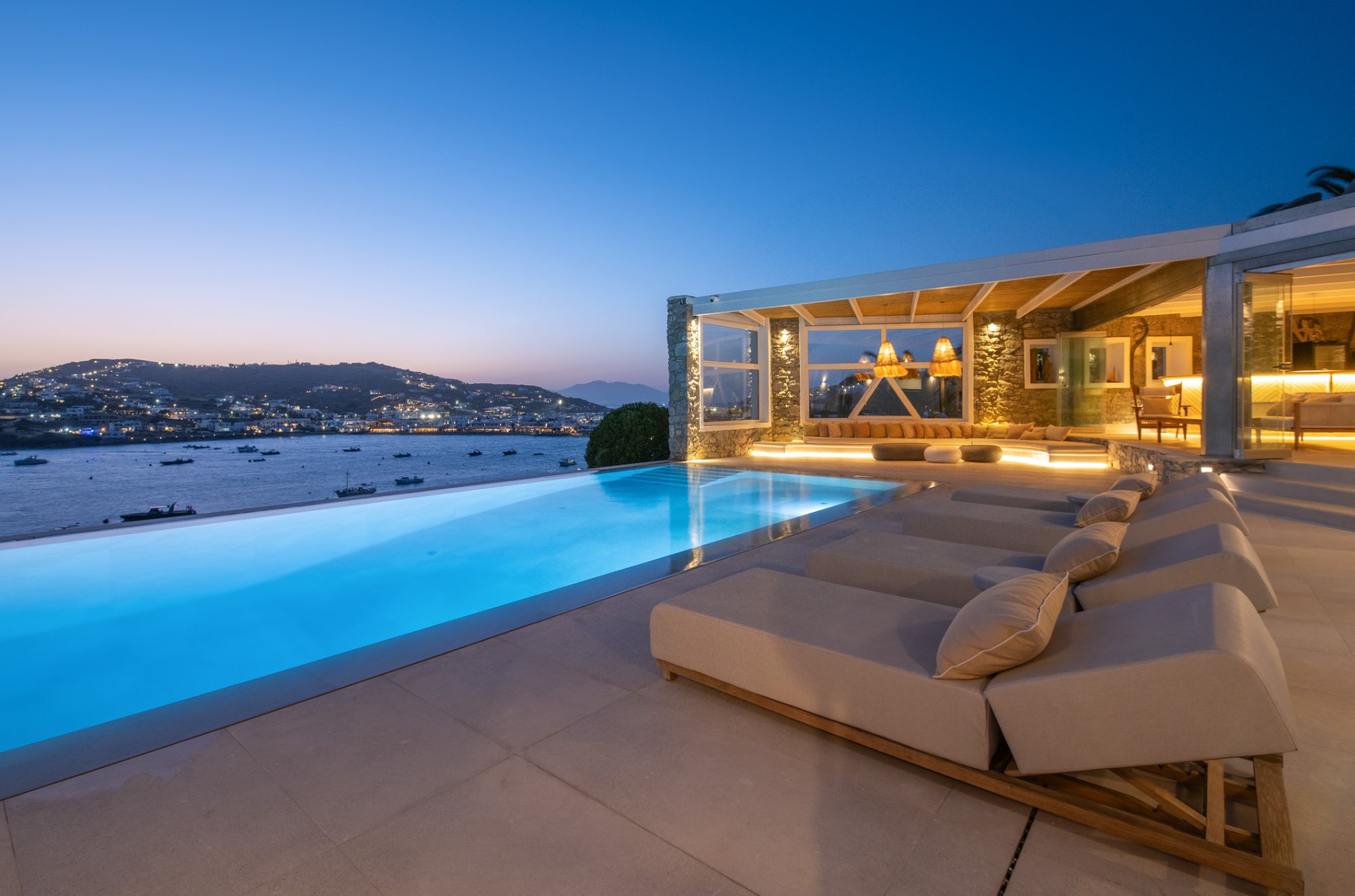 Villa Naia — Pool — Ornos, Mykonos