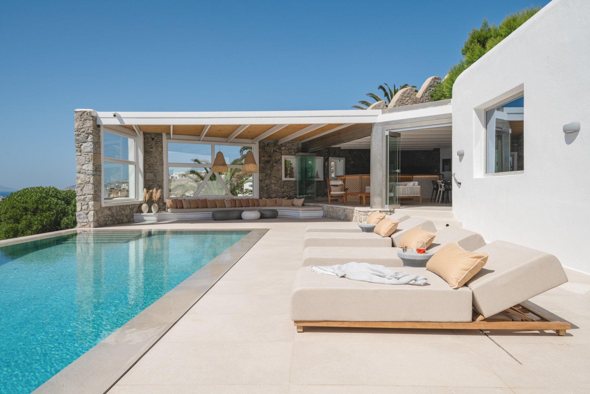 Villa Naia — Pool — Ornos, Mykonos