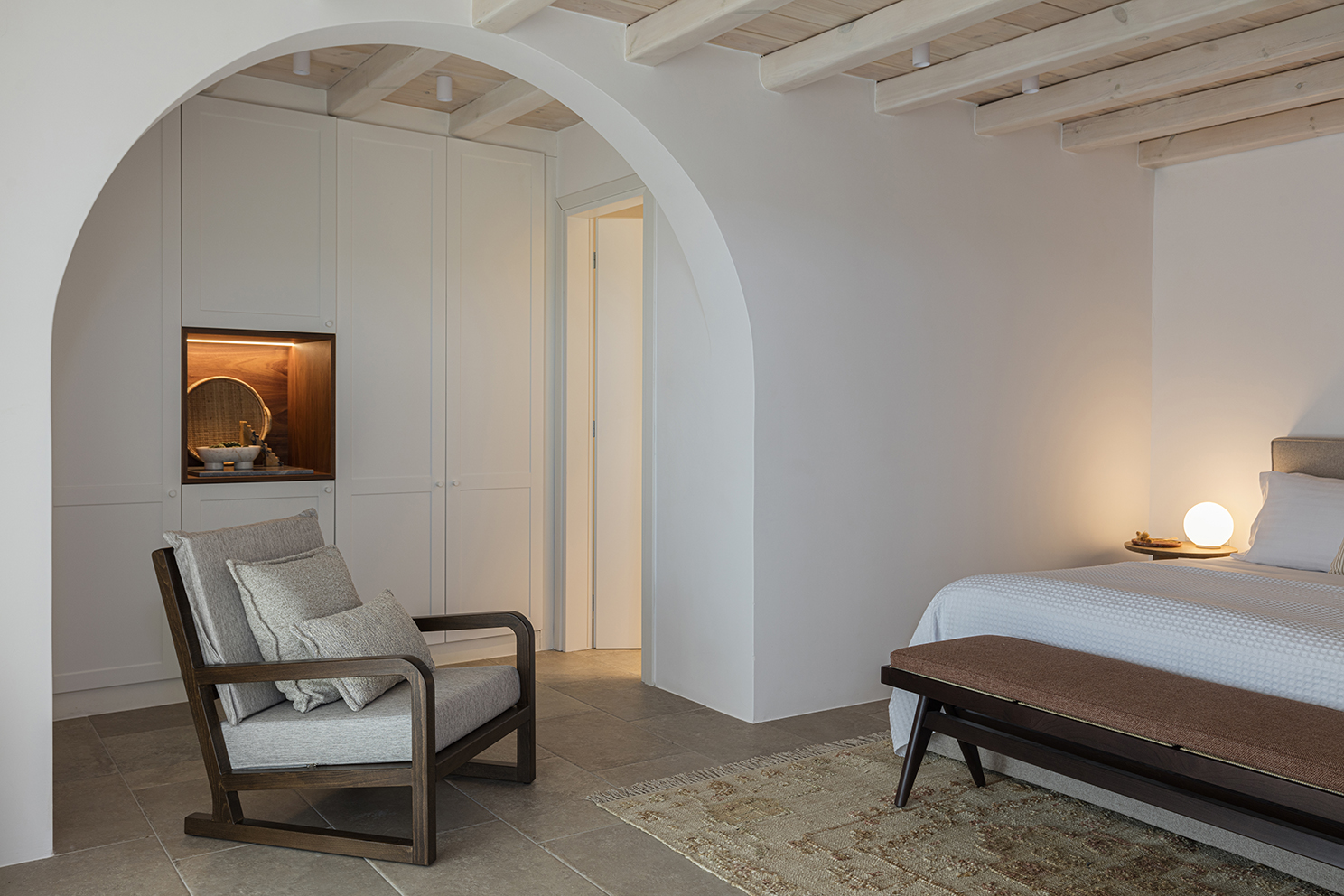 Villa Nisos — Bedroom 2 — Kalo Livadi, Mykonos