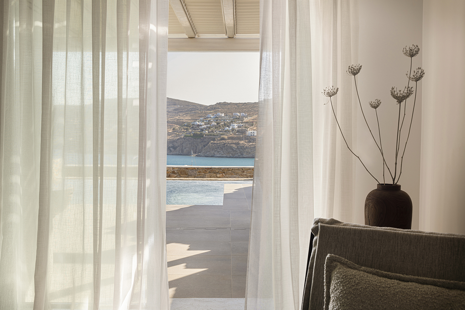 Villa Nisos — Bedroom 2 — Kalo Livadi, Mykonos