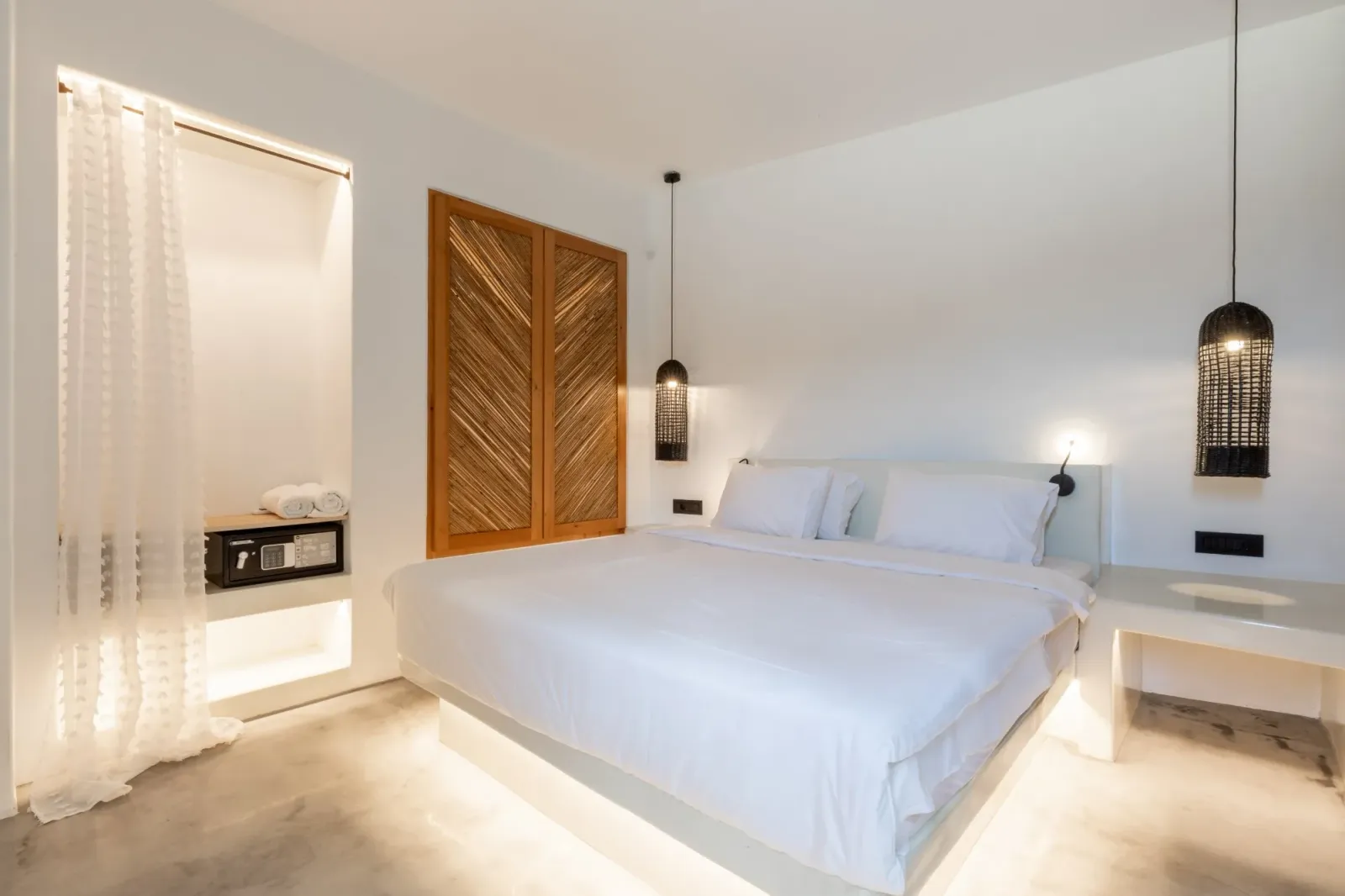 Villa Oggi — Bedroom 1 — Fanari, Mykonos