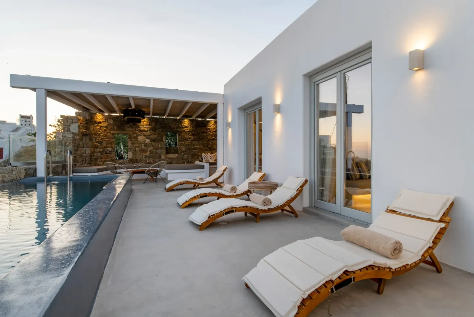 Villa Oggi — Views — Fanari, Mykonos