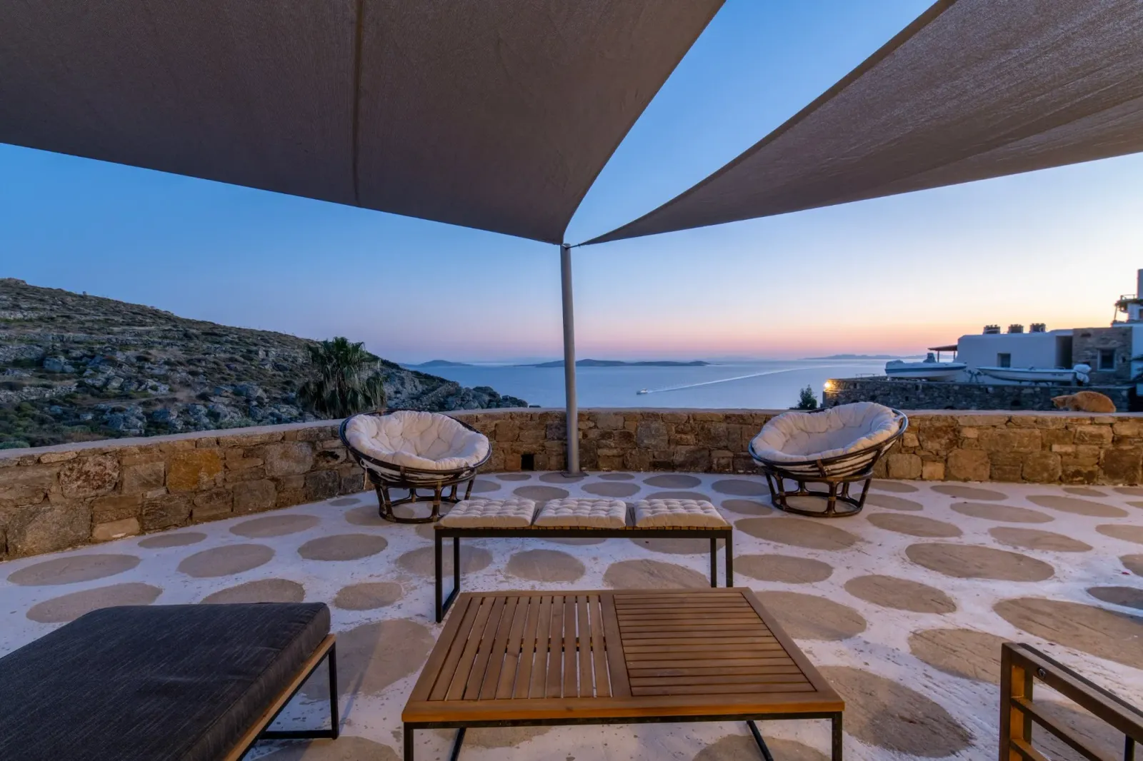 Villa Oggi — Views — Fanari, Mykonos