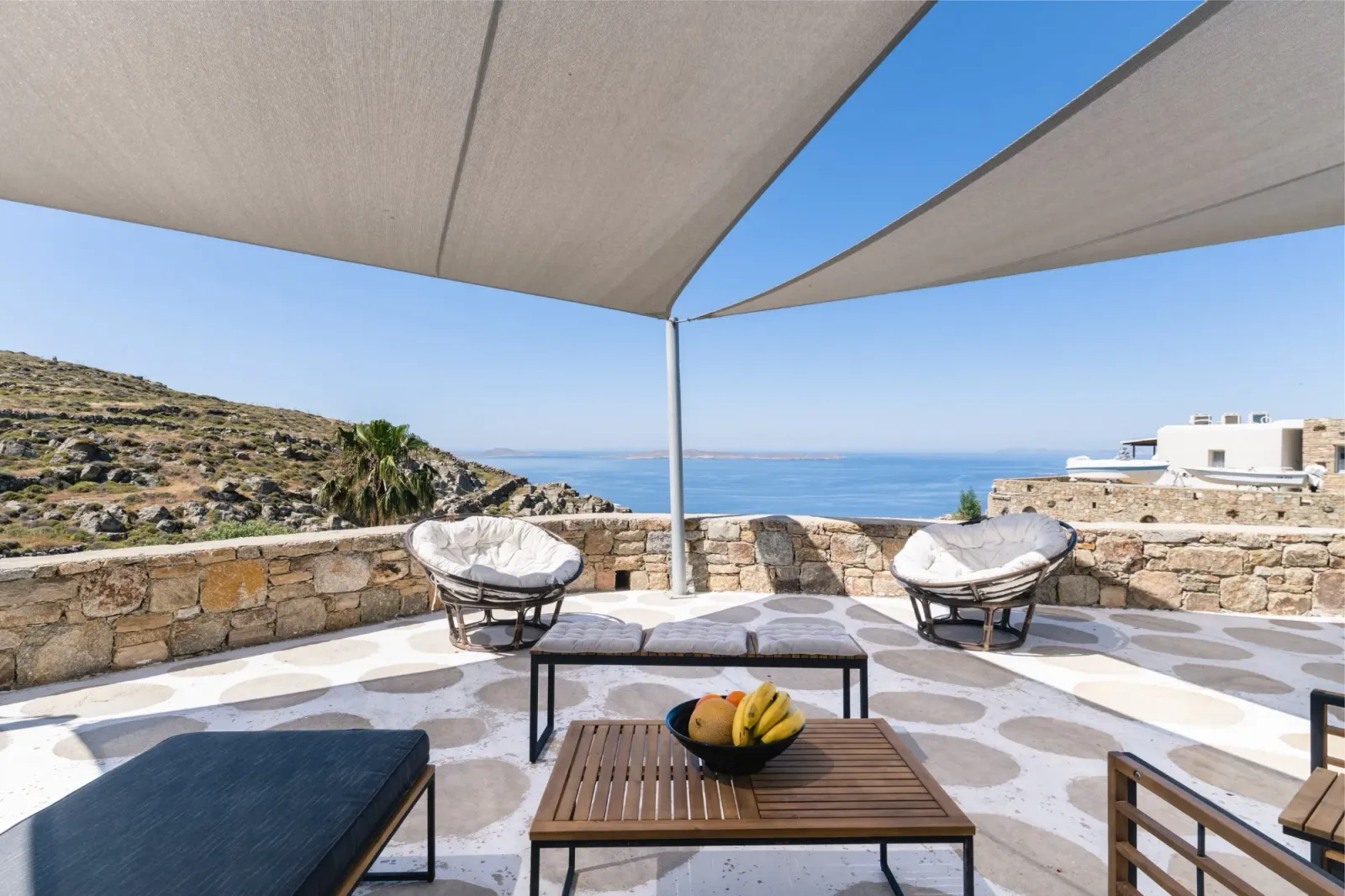 Villa Oggi — Views — Fanari, Mykonos