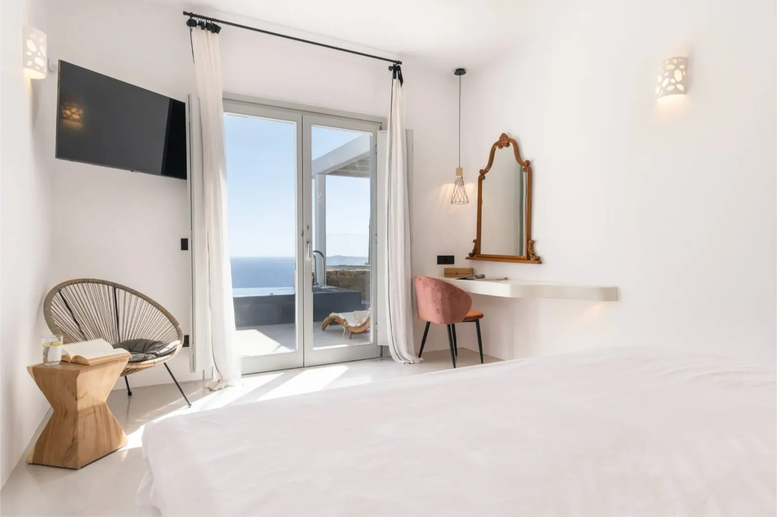 Villa Oggi — Bedroom 3 — Fanari, Mykonos