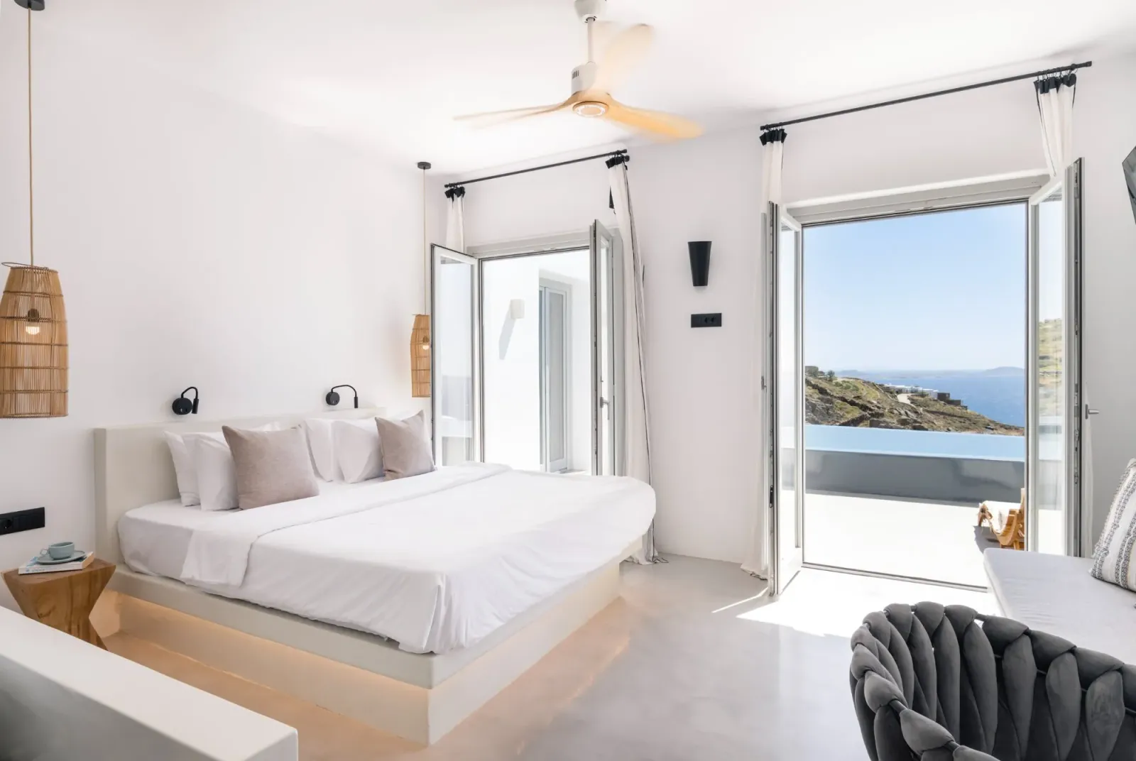 Villa Oggi — Bedroom 2 — Fanari, Mykonos