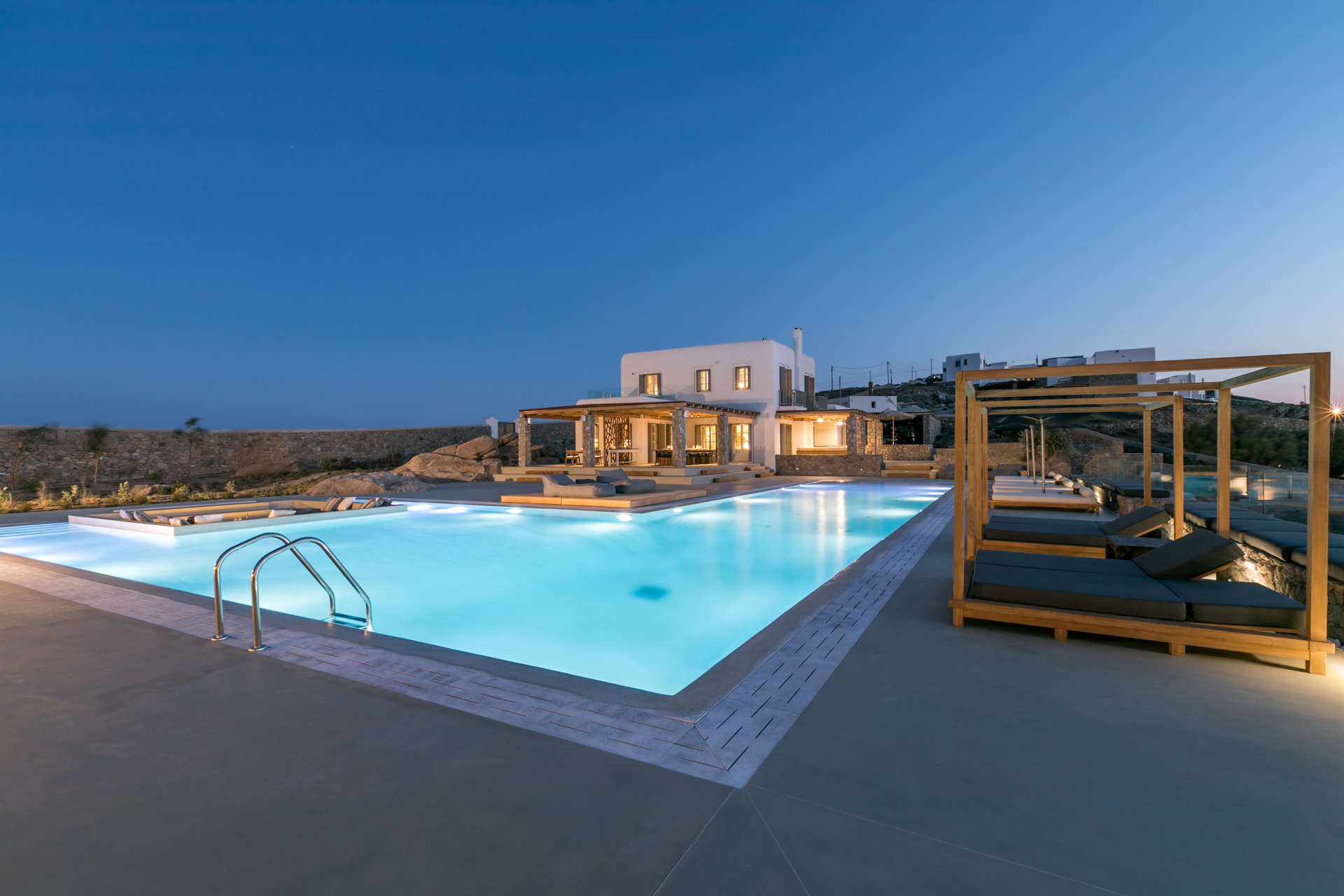 Villa Orama — Pool — Aleomandra, Mykonos
