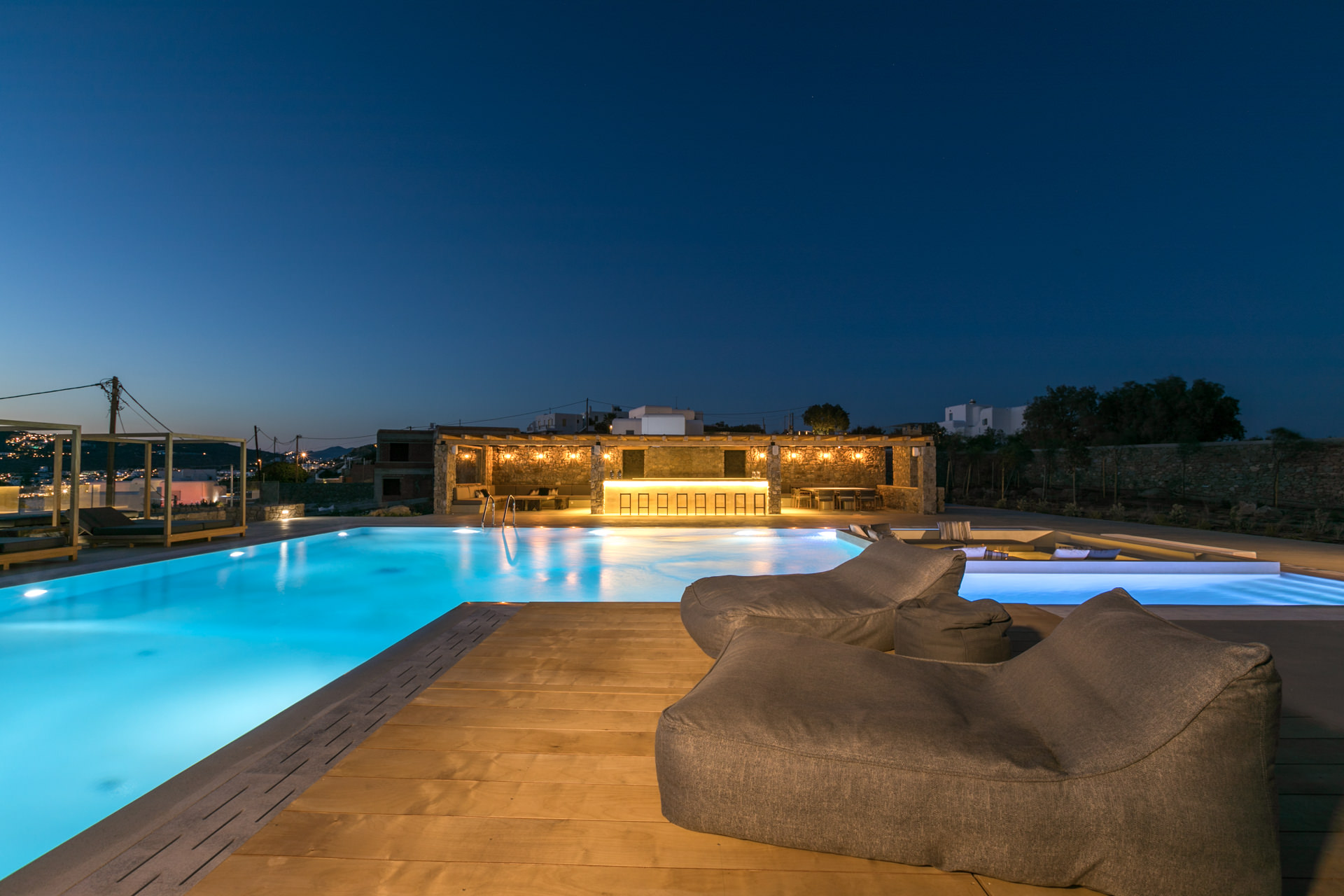 Villa Orama — Pool — Aleomandra, Mykonos