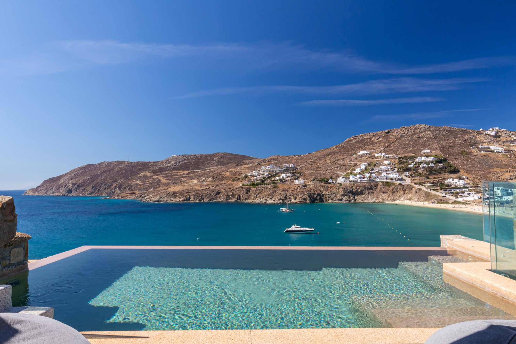 Villa Ostria — Pool — Kalo Livadi, Mykonos