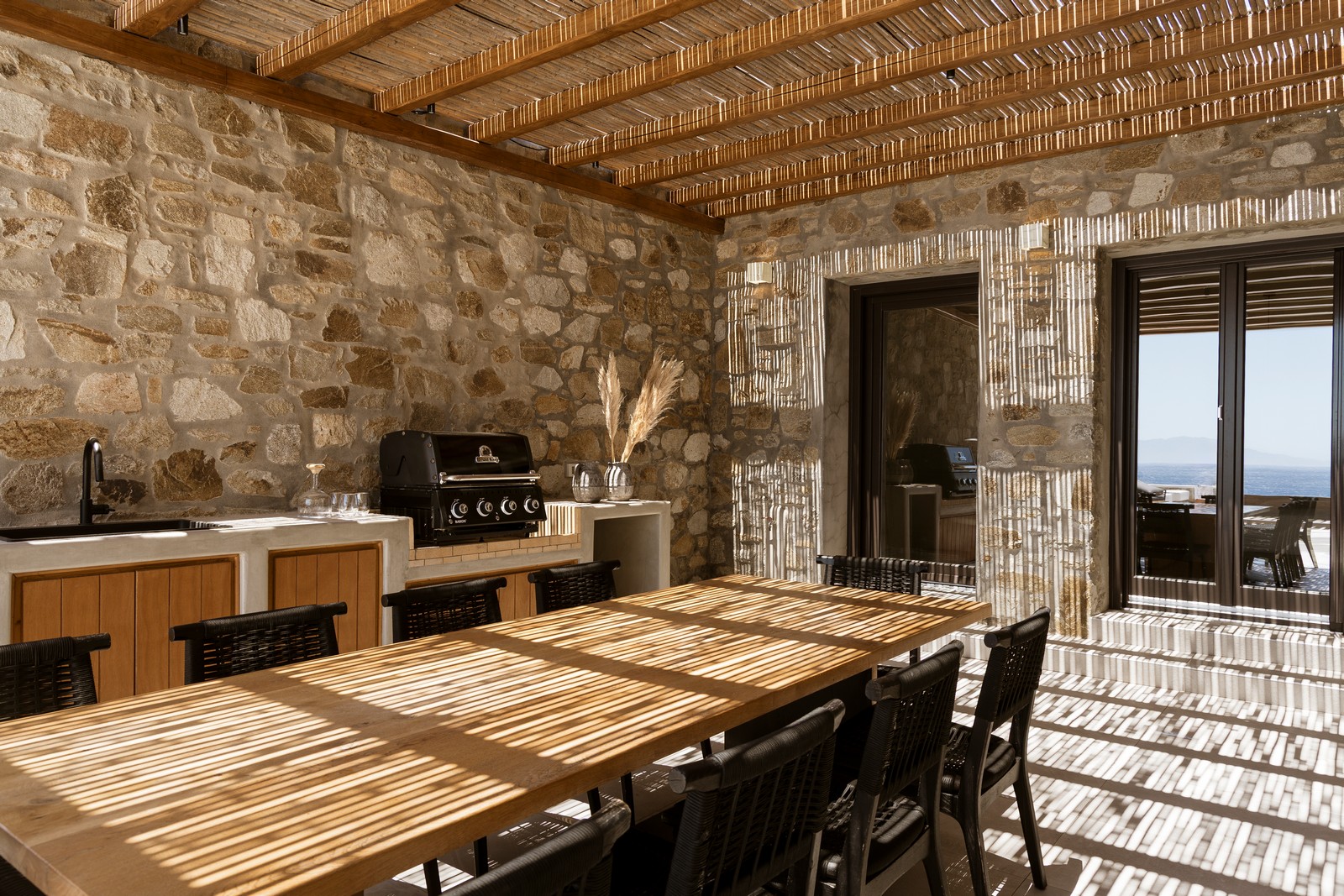 Villa Phaedra — Outdoor Areas — Aleomandra, Mykonos