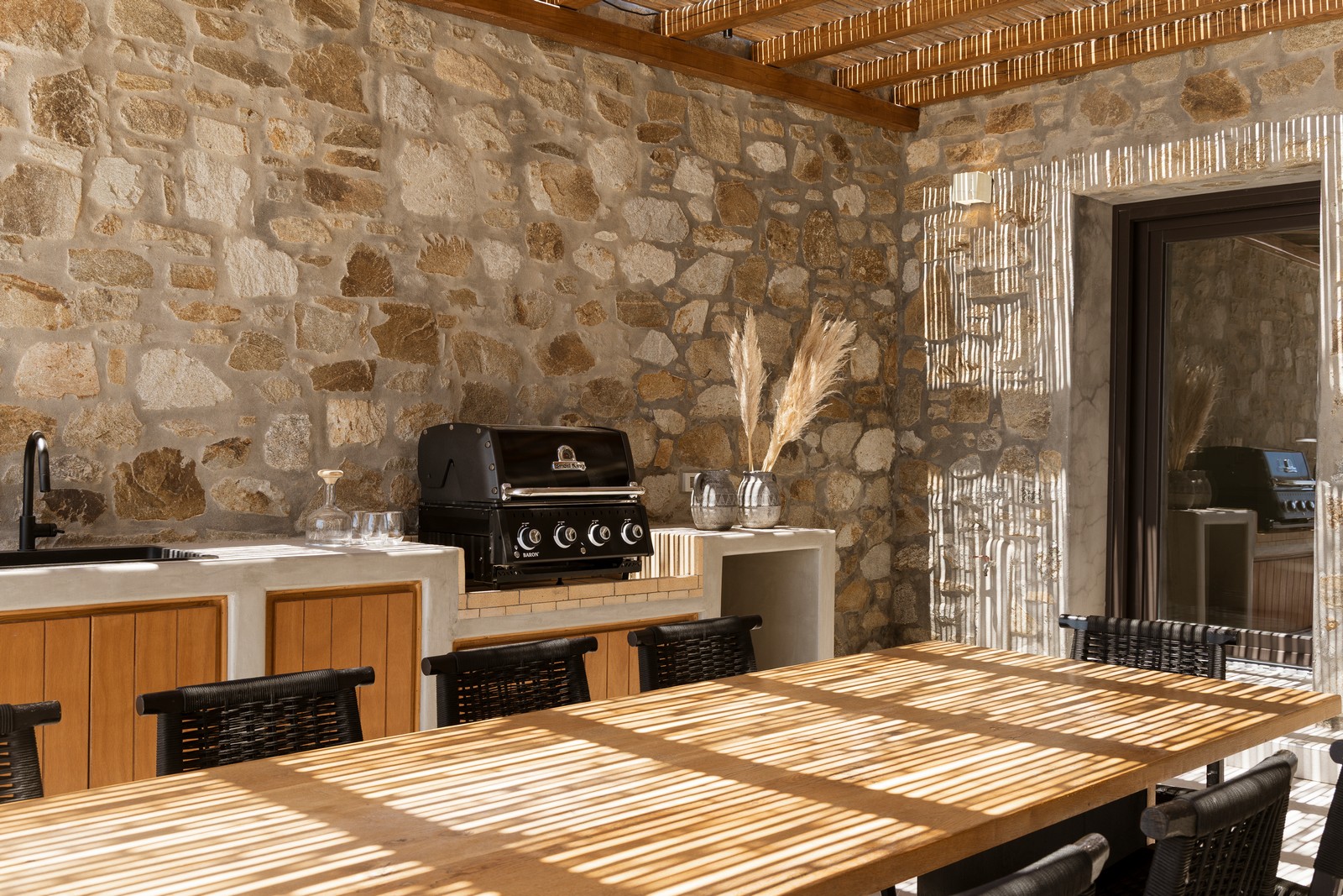 Villa Phaedra — Outdoor Areas — Aleomandra, Mykonos