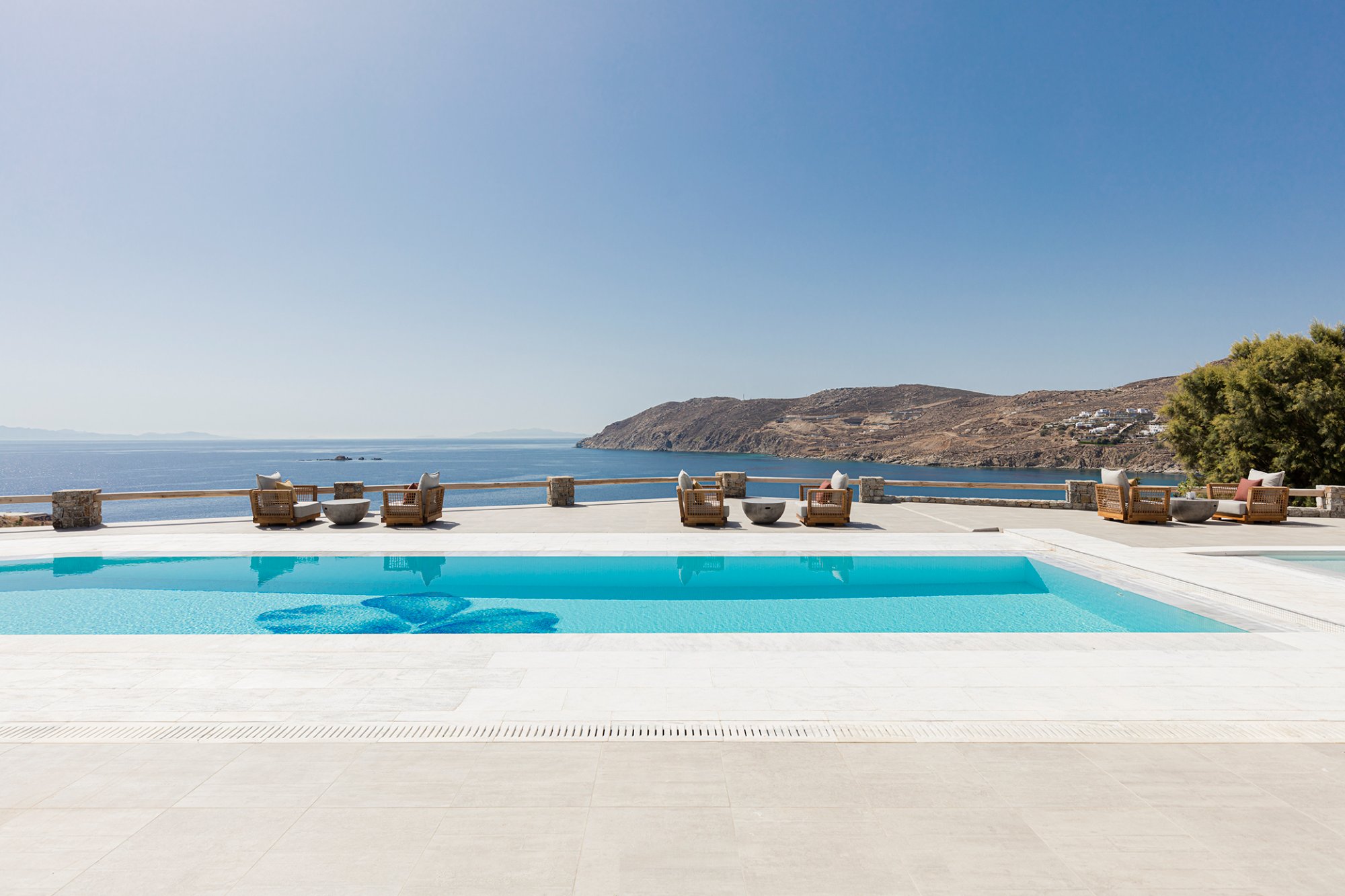 Villa Rhoe — Pool — Kalo Livadi, Mykonos