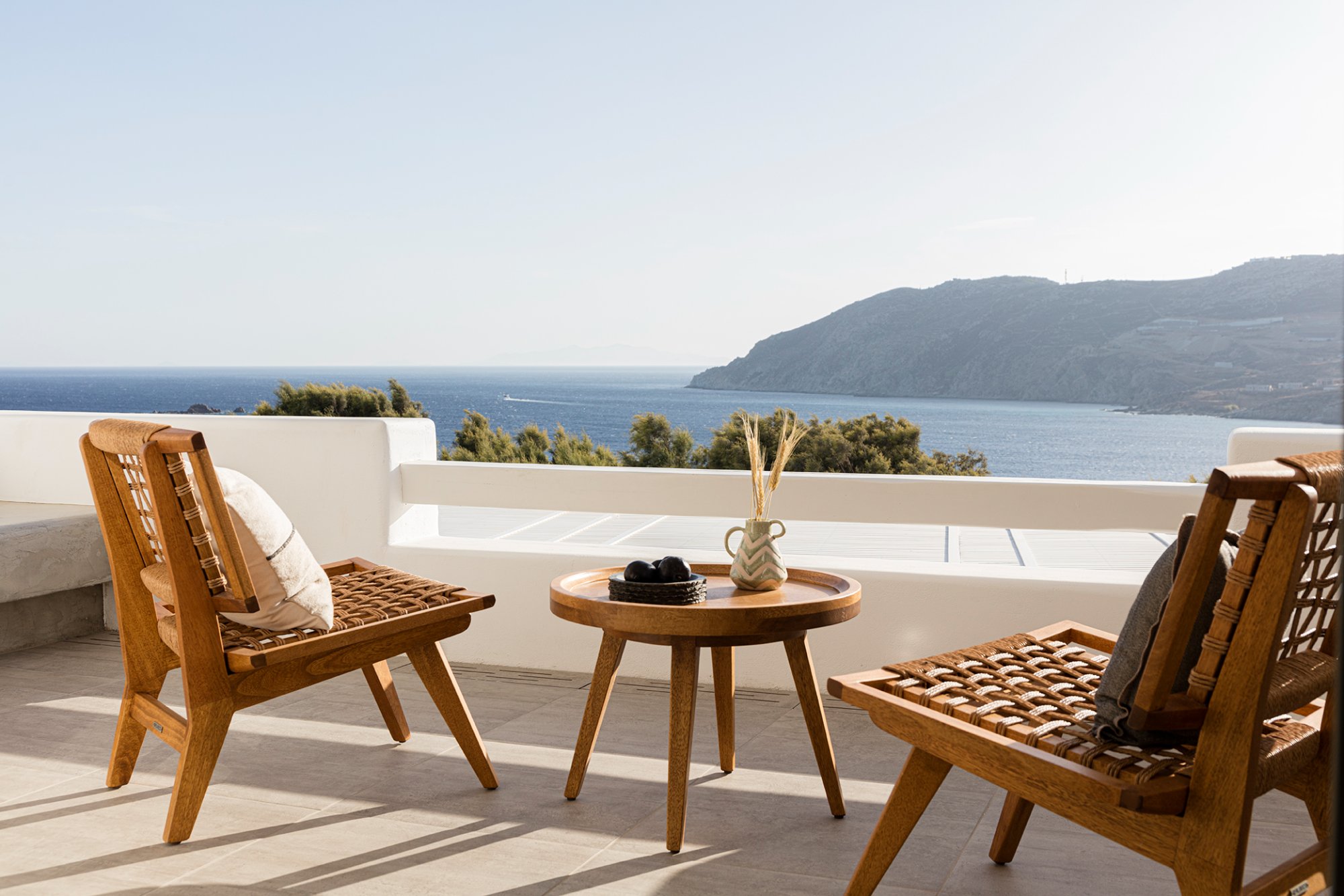 Villa Rhoe — Views — Kalo Livadi, Mykonos