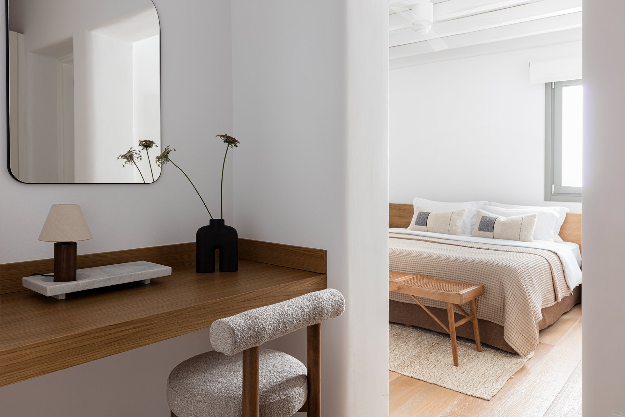 Villa Rhoe — Bedroom 2 — Kalo Livadi, Mykonos