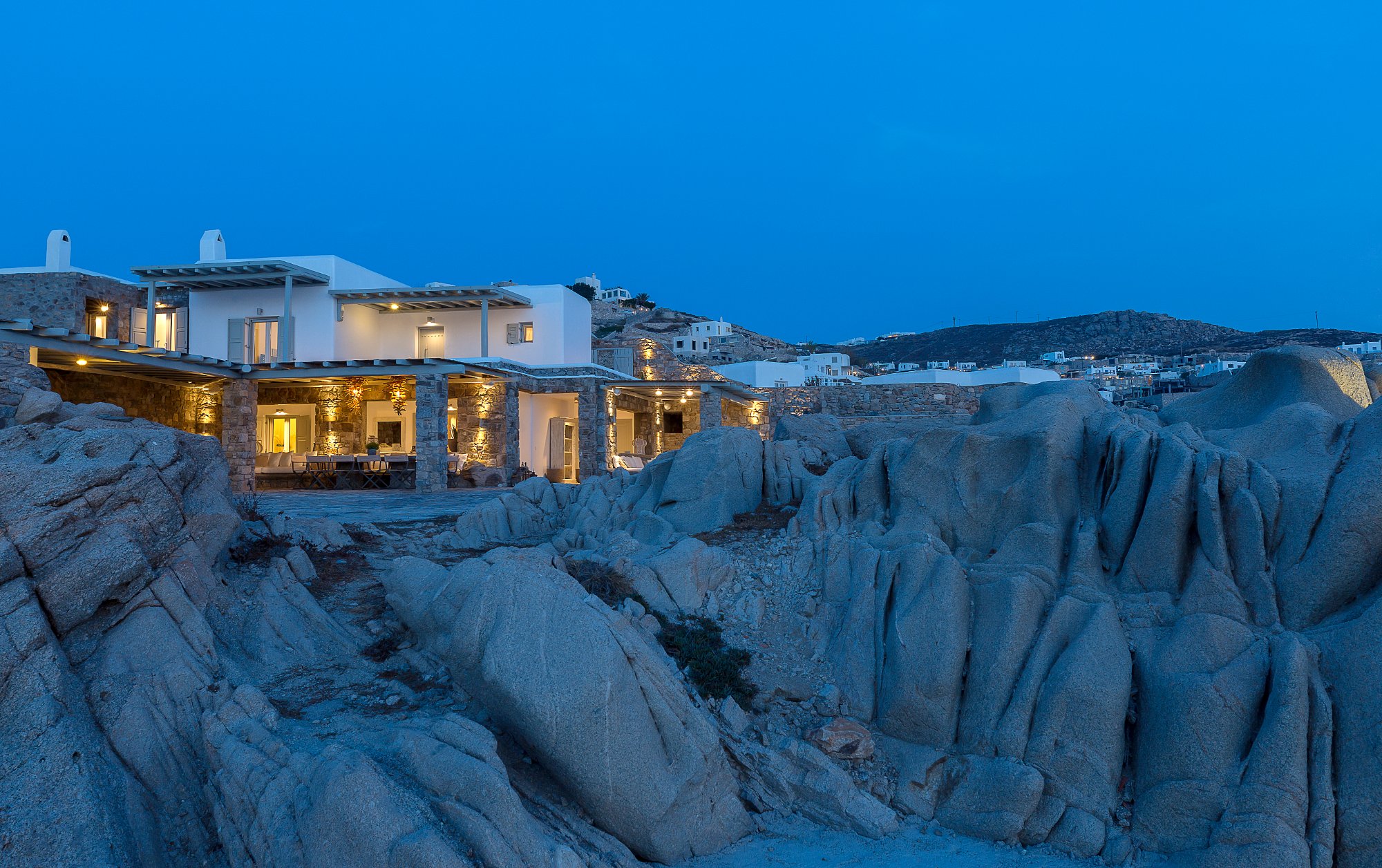 Villa Selene — Outdoor Areas — Kanalia, Mykonos
