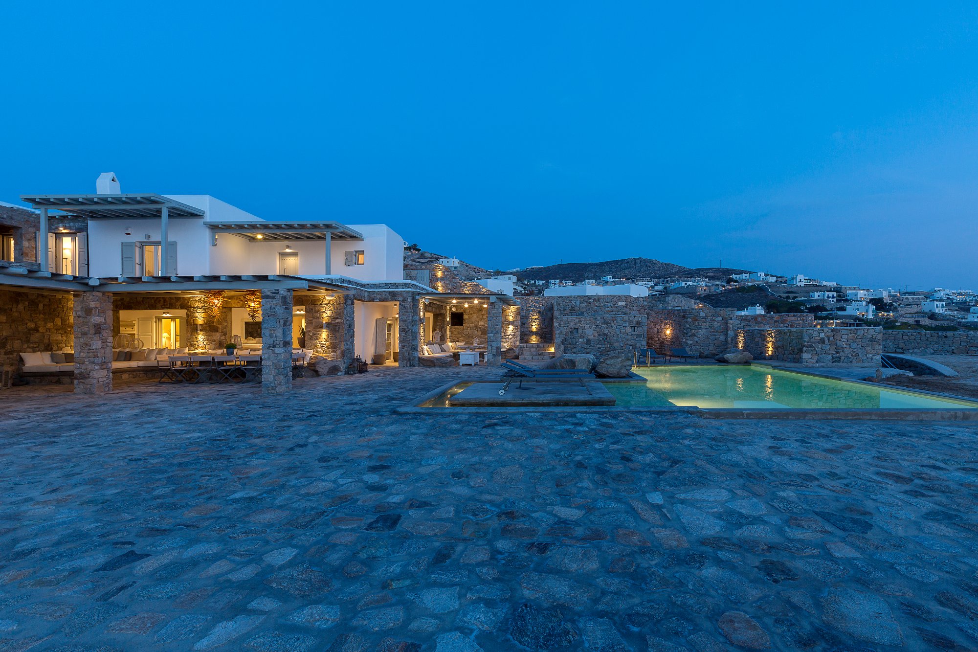 Villa Selene — Pool — Kanalia, Mykonos