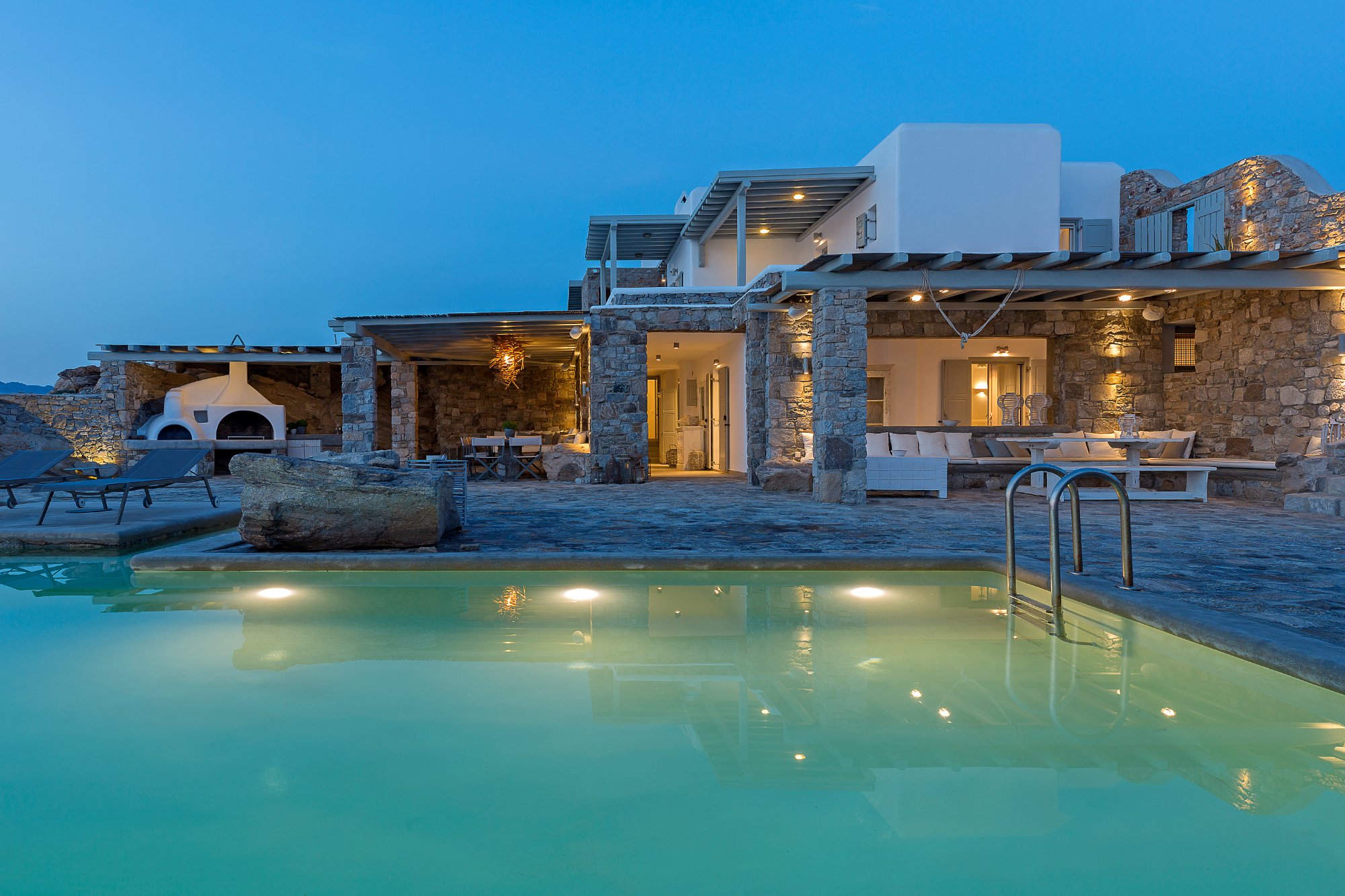 Villa Selene — Pool — Kanalia, Mykonos