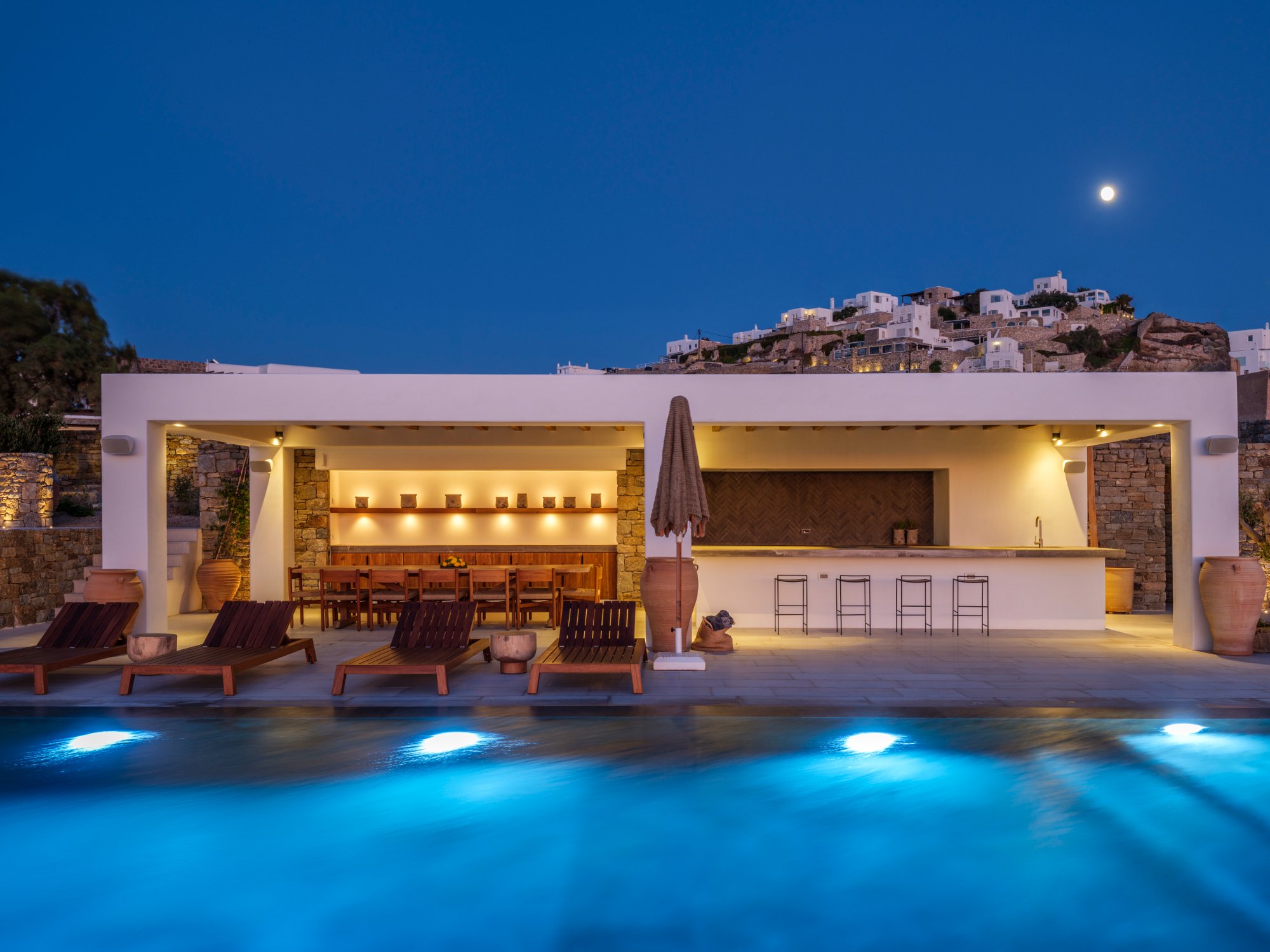 Villa Thalassa — Outdoor Areas — Kanalia, Mykonos