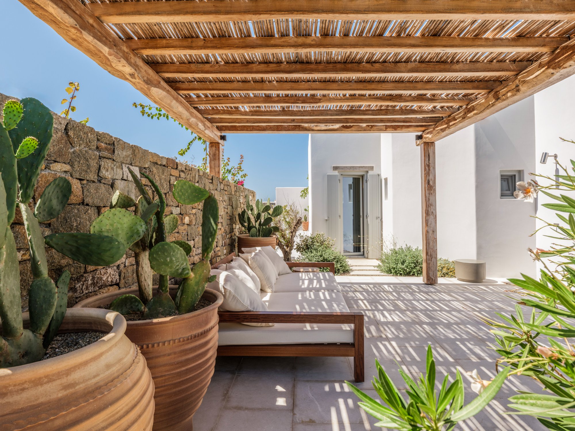Villa Thalassa — Outdoor Areas — Kanalia, Mykonos