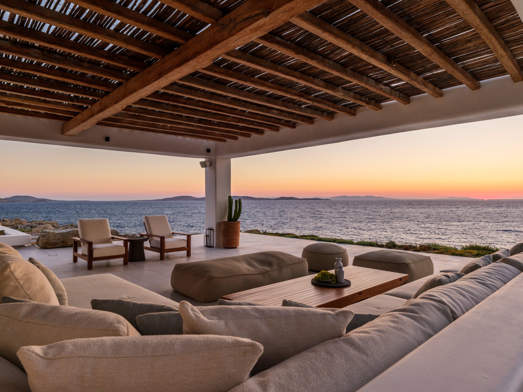 Villa Thalassa — Views — Kanalia, Mykonos