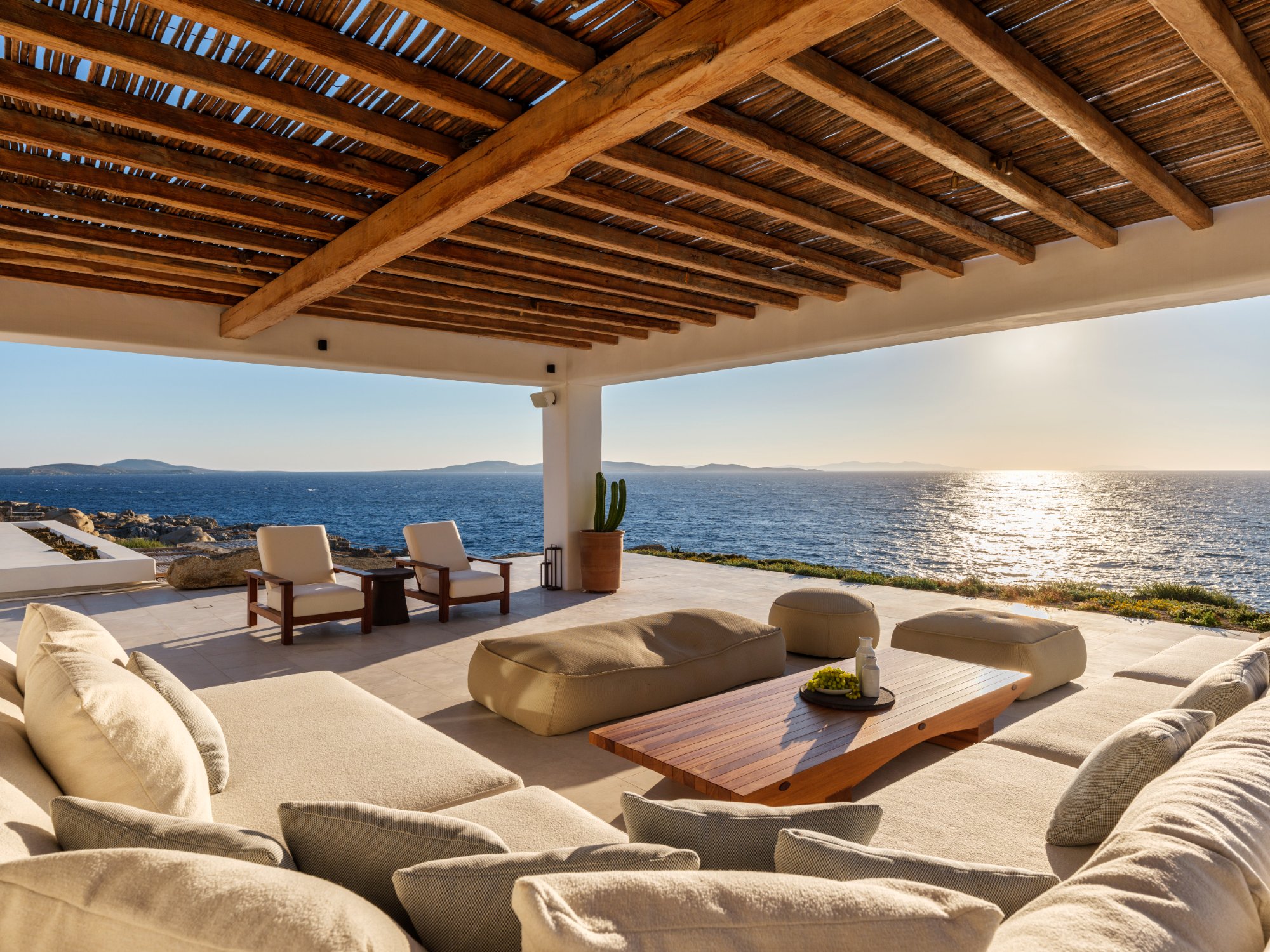 Villa Thalassa — Views — Kanalia, Mykonos