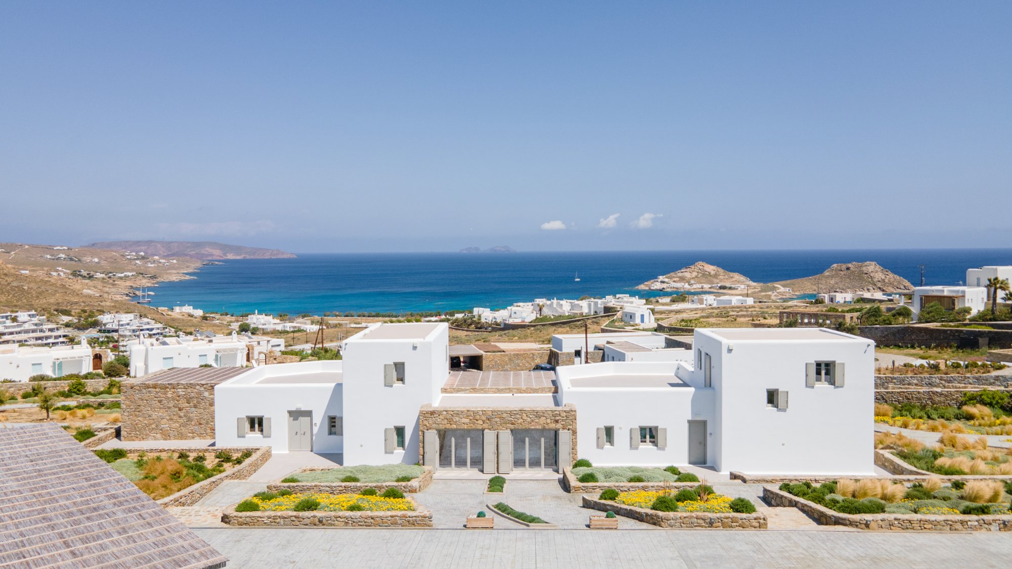 Villa Thera — Outdoor Areas — Kalafatis, Mykonos