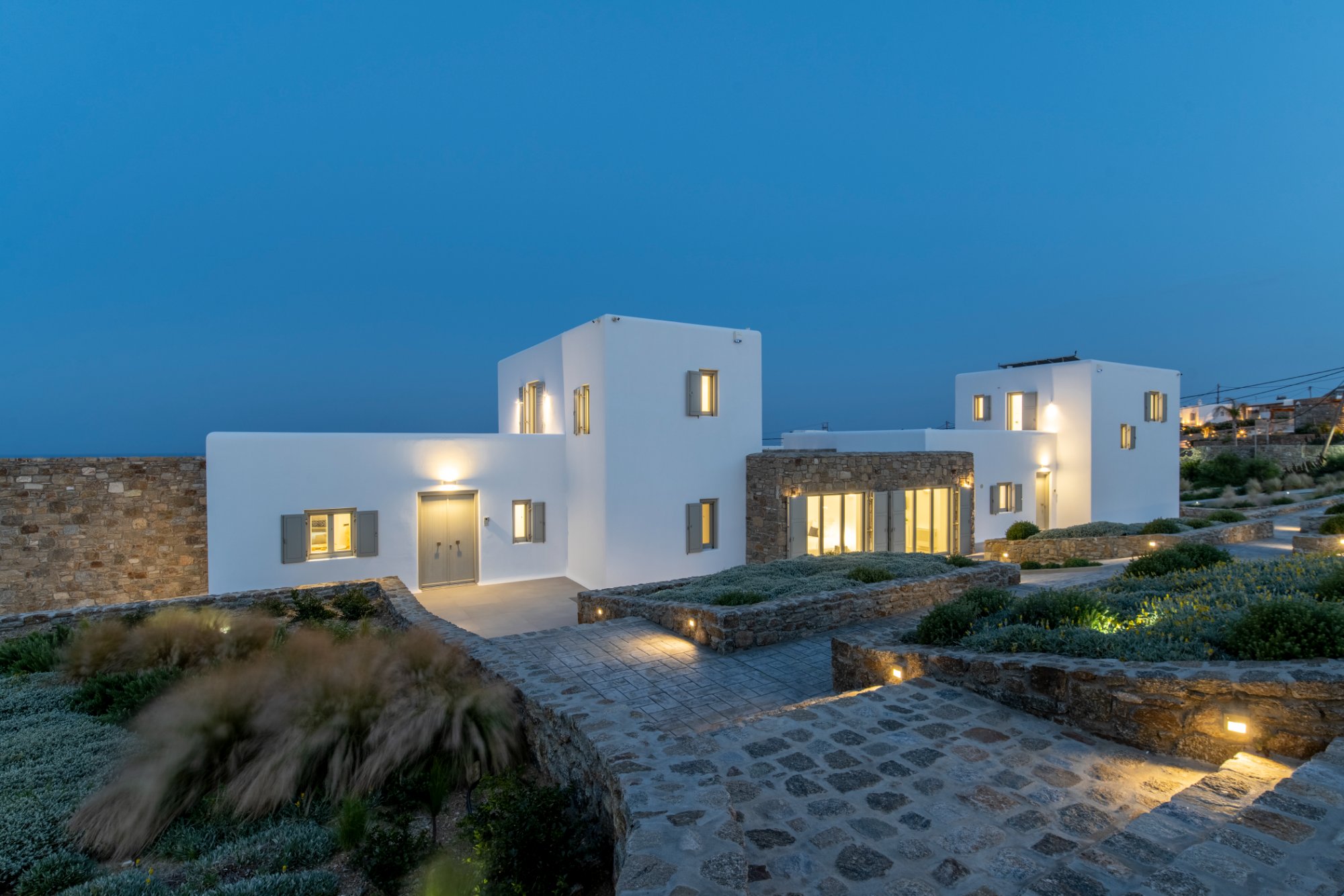 Villa Thera — Outdoor Areas — Kalafatis, Mykonos