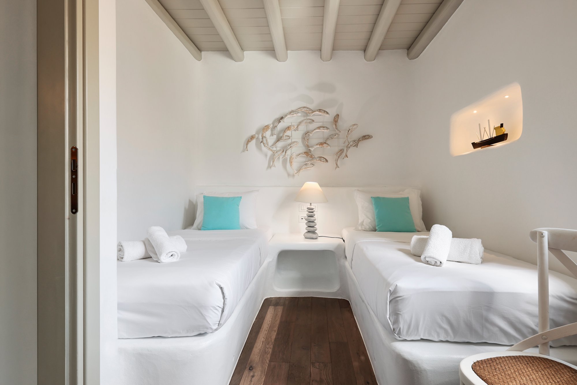 Villa Zephyra — Bedroom 1 — Elia, Mykonos
