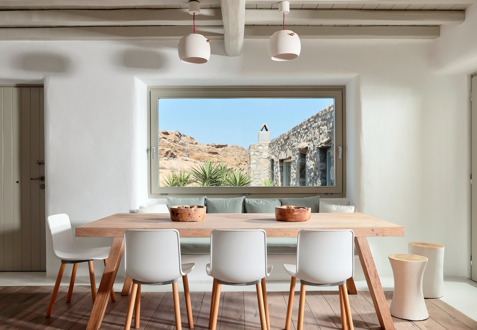 Villa Zephyra — Dining — Elia, Mykonos